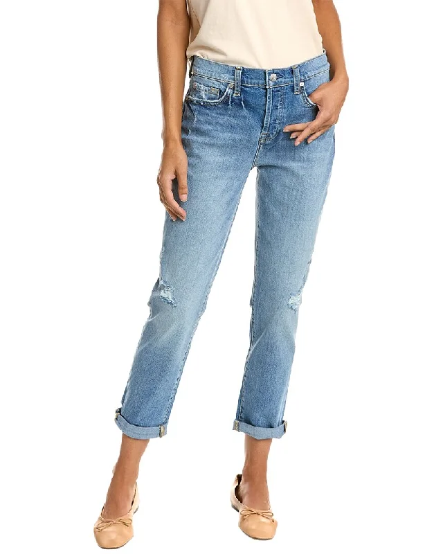 7 For All Mankind Josefina Silverback Feminine Boyfriend Jean