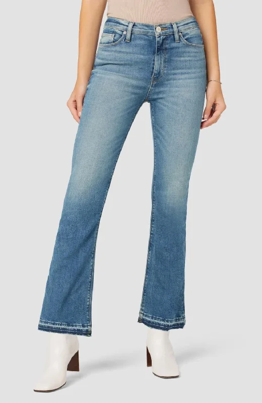 Barbara High-Rise Boot Crop Jeans In Horizon