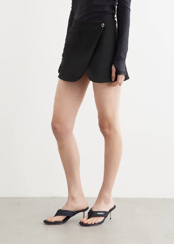 Tailored Mini Skirt