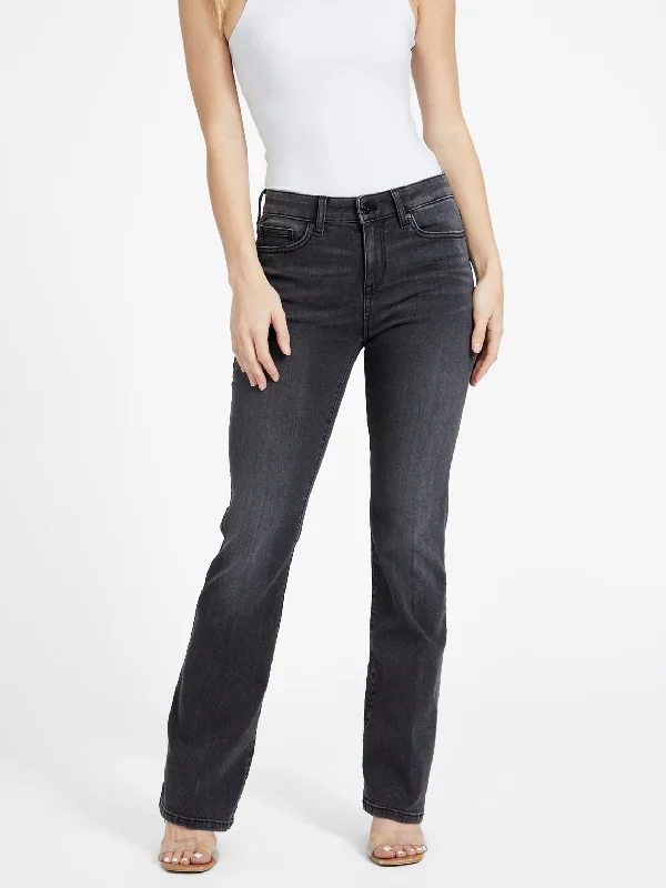 Eco Lyllah Low-Rise Bootcut Jeans