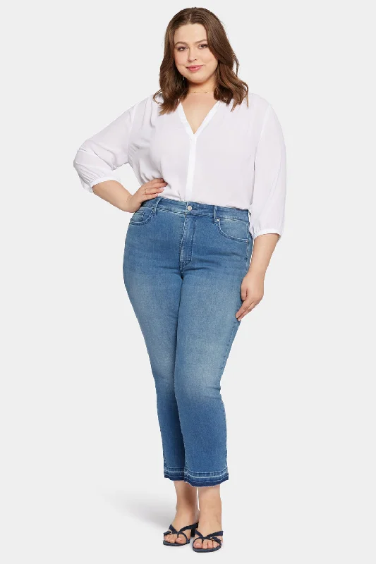 Marilyn Straight Ankle Jeans In Petite Plus Size - Stunning