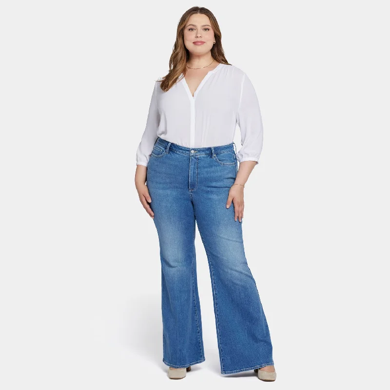 Mia Palazzo Jeans In Plus Size - Fairmont