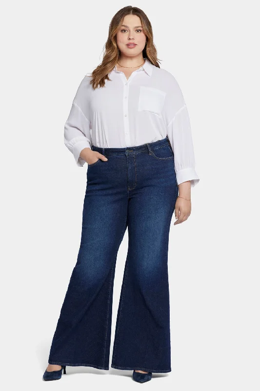 Mia Palazzo Jeans In Plus Size - Northbridge