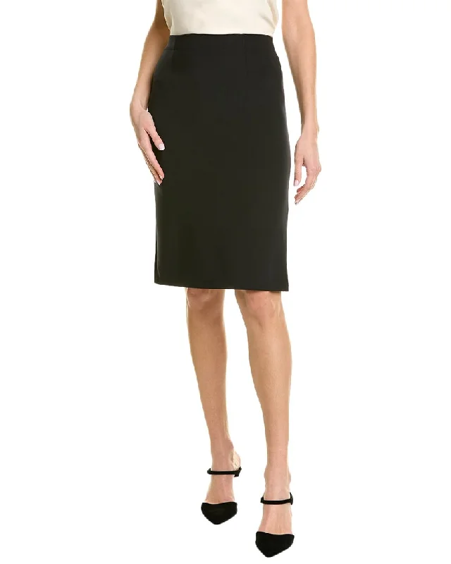 SHAN Slit Back Pencil Skirt