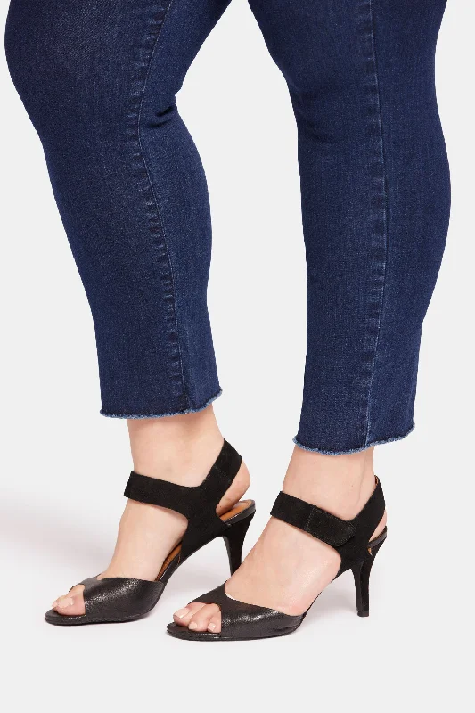 Sheri Slim Ankle Jeans In Plus Size - Mystique