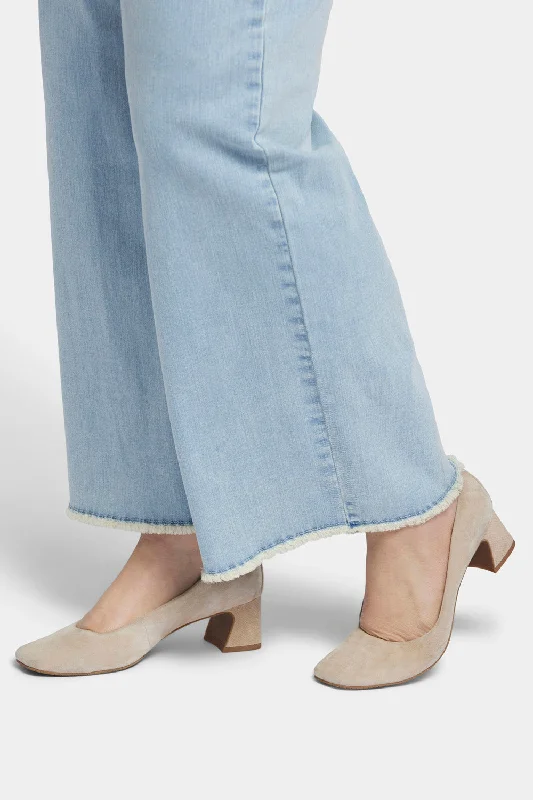 Teresa Wide Leg Ankle Jeans In Plus Size - Westminster