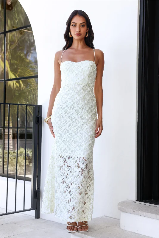 Ambiance Of You Mesh Maxi Dress Mint