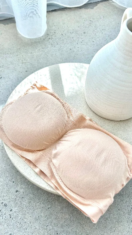 Bandeau Bra - Nude