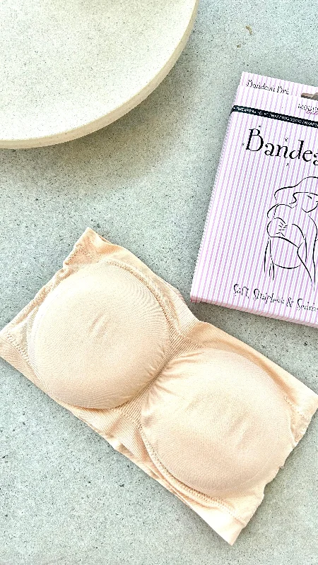 Bandeau Bra - Nude