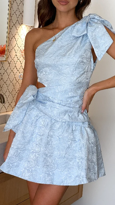 Laury Mini Dress - Light Blue