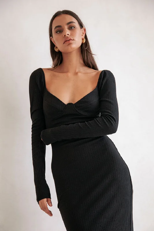 Geneva Dress - Black