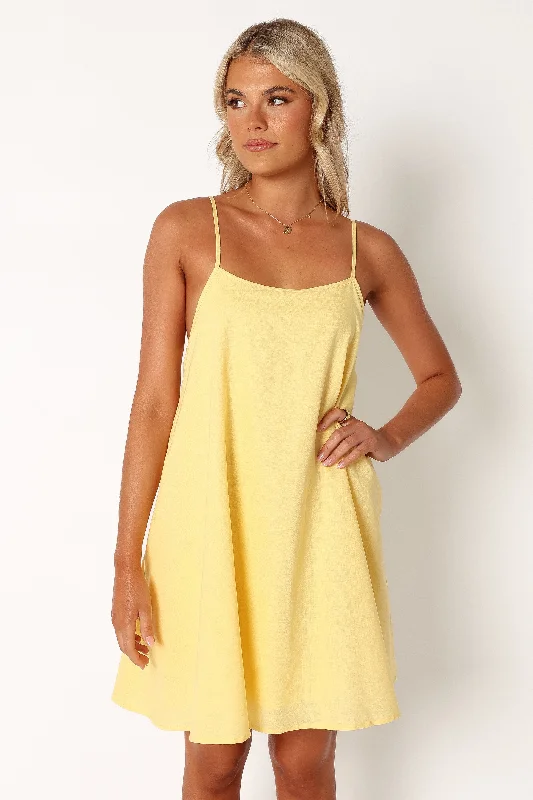 Cloella Mini Dress - Butter