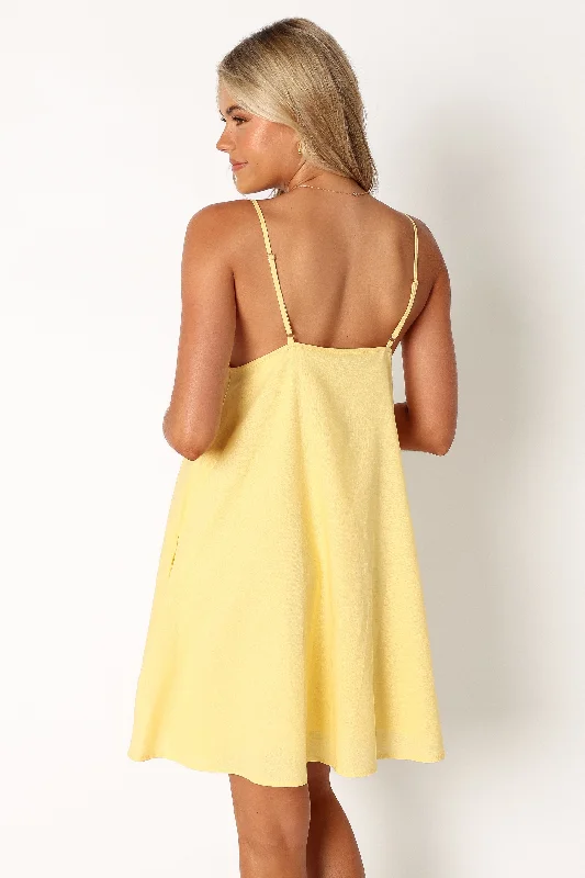 Cloella Mini Dress - Butter