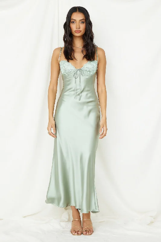 Destination Wedding Midi Dress Khaki