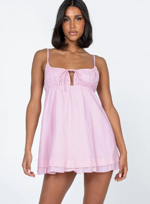 Empress of Love Mini Dress Pink