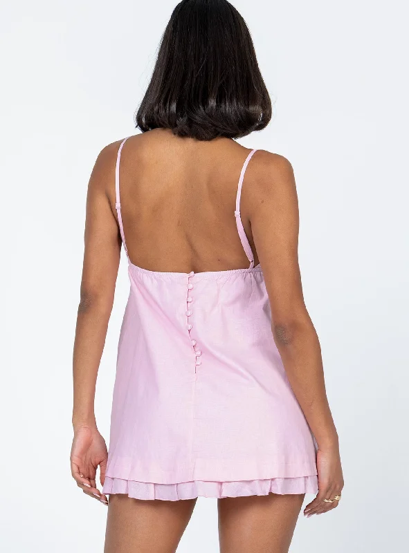 Empress of Love Mini Dress Pink