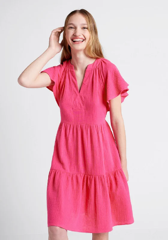 Sun-Soaked Cotton Dress