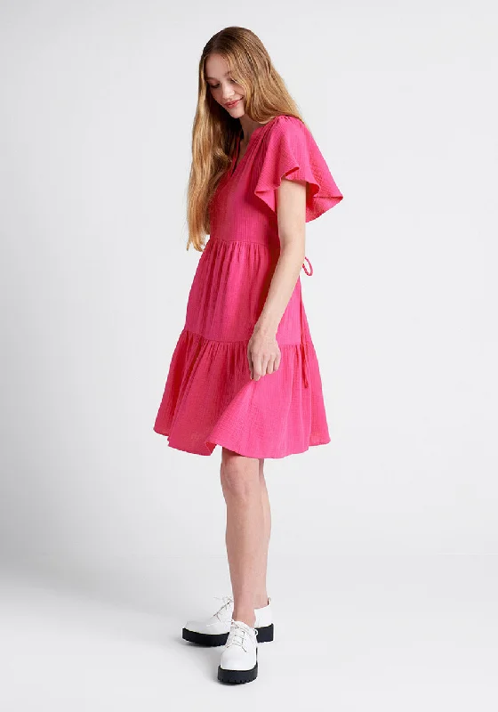 Sun-Soaked Cotton Dress