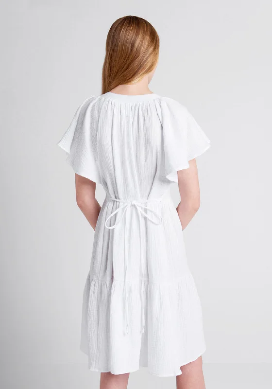 Sun-Soaked Cotton Dress