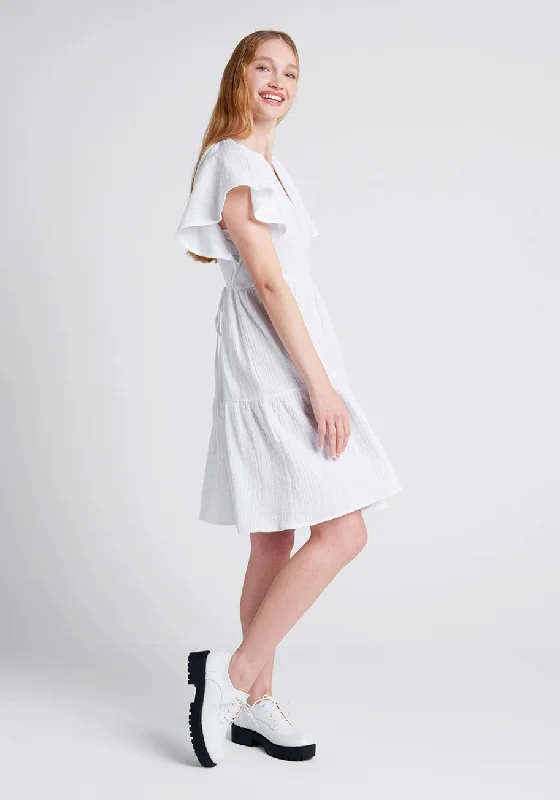 Sun-Soaked Cotton Dress