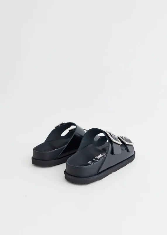 Arizona Shiny Leather Narrow Sandals