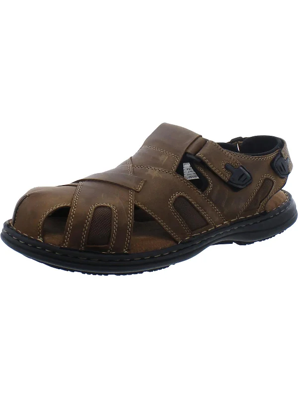 Mens Flat Strappy Fisherman Sandals