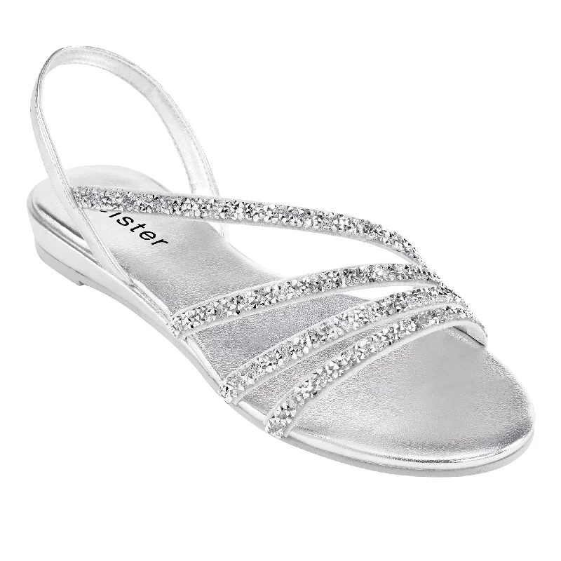 Party Wedge - Silver