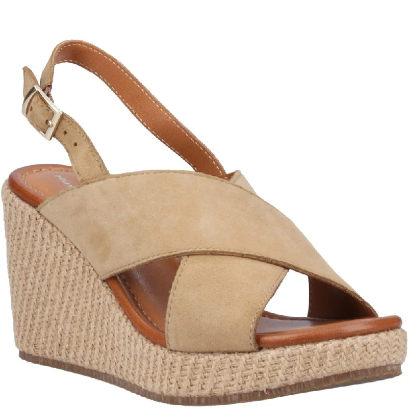 Taupe Perrie Wedge Sandals