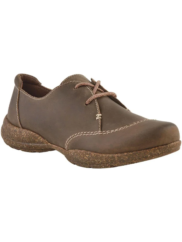 Roseville Rio Womens Leather Round toe Oxfords