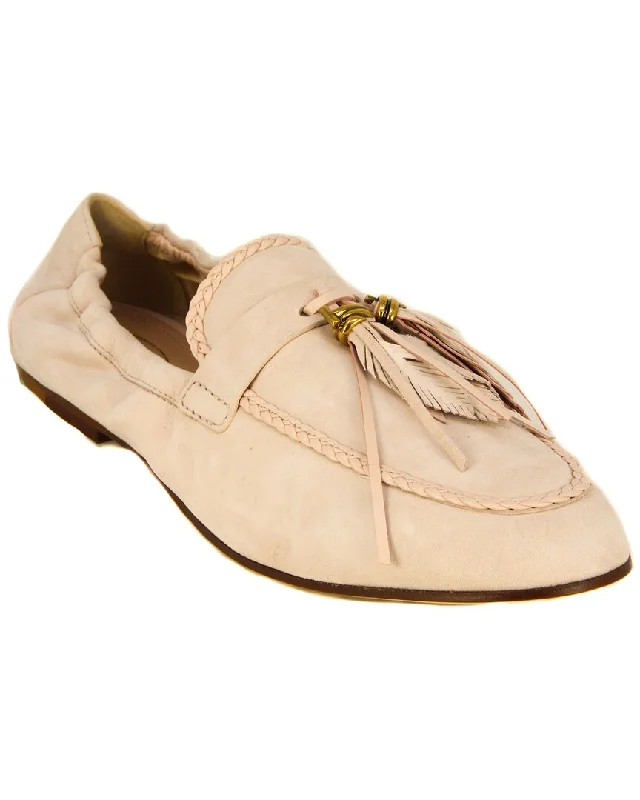 TODs Double T Leather Moccasin