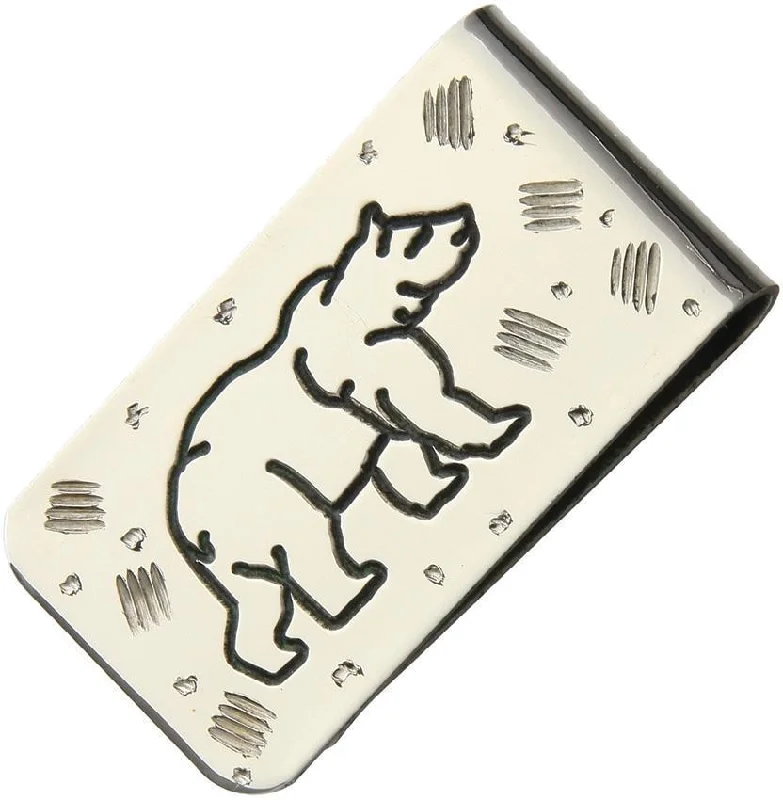 Brian Yellowhorse Custom Money Clip Bear 220