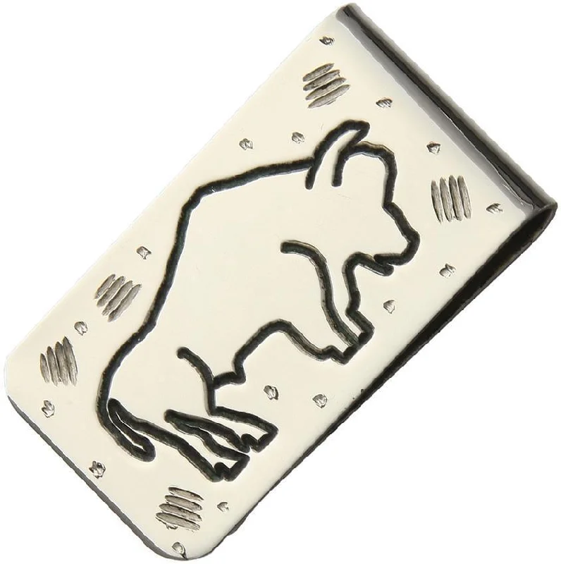 Brian Yellowhorse Custom Money Clip Buffalo 224