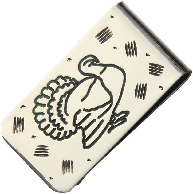 Brian Yellowhorse Custom Money Clip Turkey 233