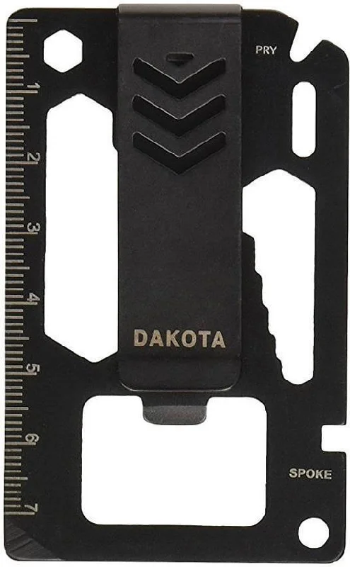 Dakota Money Clip Multi Tool Ruler Bottle opener Screwdriver tip Pry bar 9104