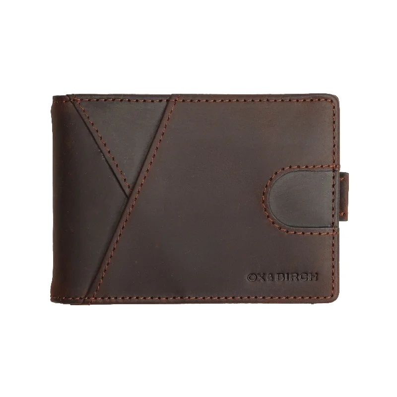 Dark Brown Leather Slim Wallet | Owen