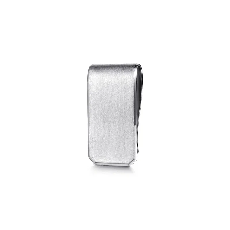 Gabriel & Co. Satin Finish Sterling Silver Money Clip