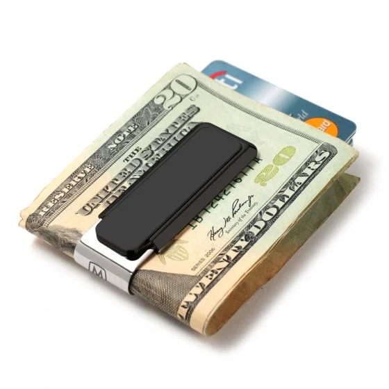 M-Clip Black Solid Slide Money Clip