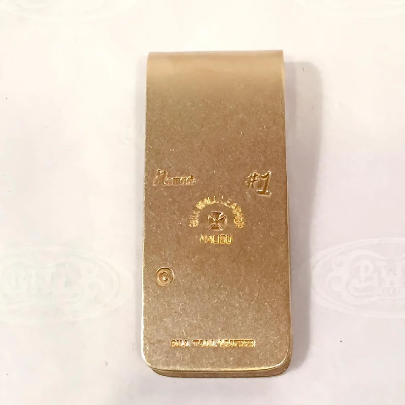 Money Clip Brass Hand Made low Limit