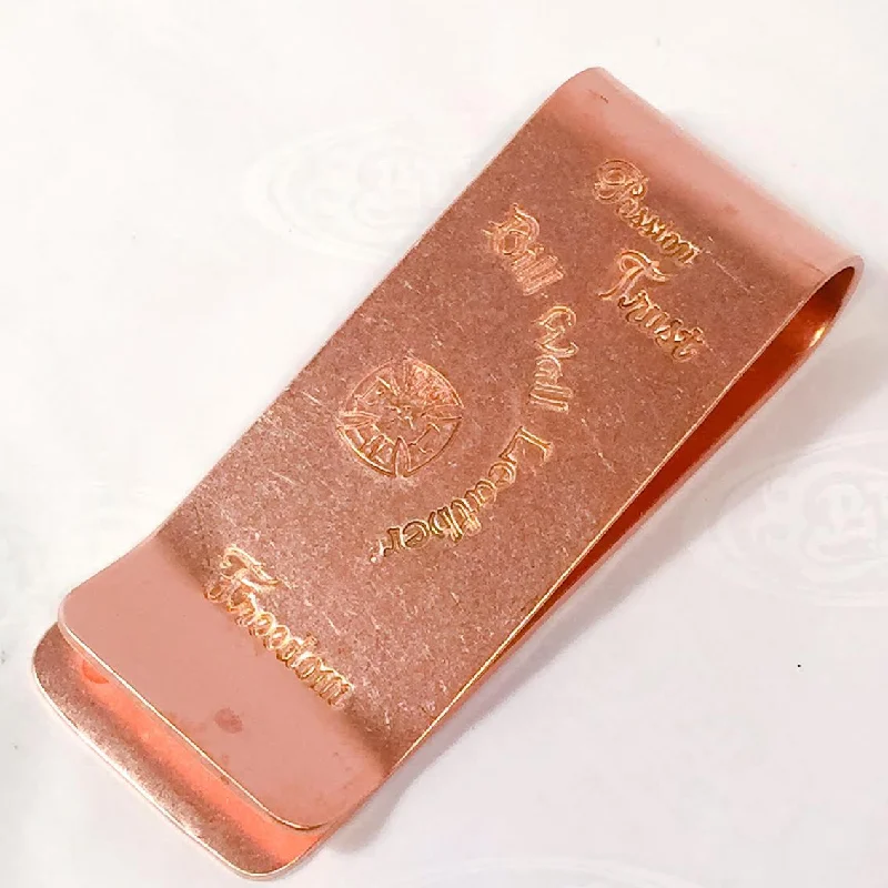 Money Clip Copper Hand Made low Limit