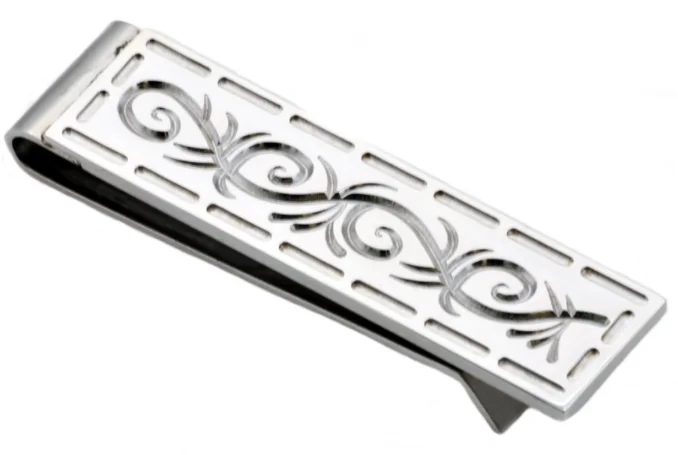 Patterned Money Clip