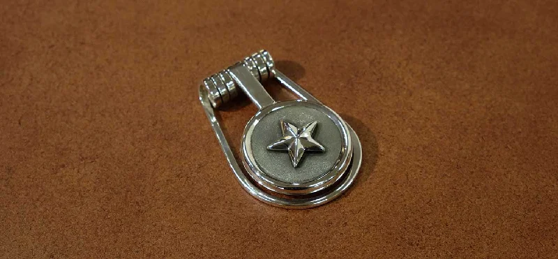 Texas Star Medium Spring Money Clip